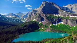 The great collection of glacier national park wallpaper for desktop, laptop and mobiles. Glacier Lakes Emerald Light Blue National Park Wallpaper 40215