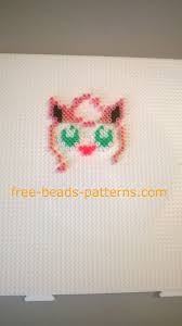 Pokemon Jigglypuff Hama Beads Perler Beads Photos Author Website User Bill 3 Pokemon Jigglypuff Hama Beads Beading Patterns Free
