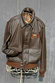 Cooper Type A 2 Usaf Goat Skin Leather Flight Jacket Brown Sz 42r Pre Owned Ebay Leather Flight Jacket Flight Jacket A2 Flight Jacket