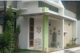 Model teras rumah joglo modern minimalis dengan warna cat. 12 Desain Eksterior Tiang Teras Rumah Minimalis Rumah Minimalis