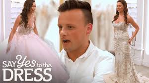 Bride Will Only Try On Lazaro Dresses Say Yes To The Dress America Youtube In 2020 Lazaro Dresses Lazaro Wedding Dress Yes To The Dress