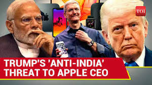 'India Can Take Care...': Trump Scolds Apple's Tim Cook For Making iPhones  In 'High Tariff' Nation
