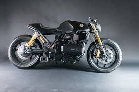 Selle e codini, fari anteriori e posteriori, caschi vintage, abbigliamento moto. Bmw K100rs By Motochef Bmw K100 Cafe Racer Bike Bmw