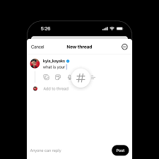 New on Threads: You can now tag a topic in a post 🫶 To get started, tap  the # key or the new # button in the composer.