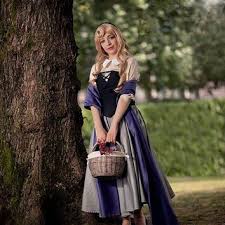 Aurora Sleeping Beauty Costume Rose Costume Disney Dresses Sleeping Beauty Cosplay