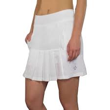 Jofit Dash Pleated Golf Skort White