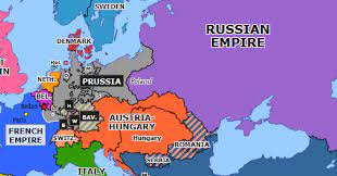 Why did france declare war on prussia in 1870? Outbreak Of The Franco Prussian War Historical Atlas Of Europe 1 September 1870 Omniatlas