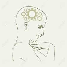 Asian skincare woman side view deep breath refreshing. Face Side View Elegant Outline Silhouette Of A Female Head Portrait Of A Happy Woman Raising