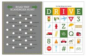 The list can be made up ahead of time and adjusted for the scenery. Search Results For Road Trip Scavenger Hunt Printable Momadvice