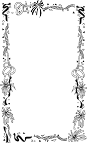 Confetti Free Stock Photo Illustration Of A Blank Frame Border With Confetti 7247 Blank Frame Stock Photos Free Stock Photos