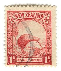 New Zealand Postage Stamp Kiwi Postage Stamp Design Vintage Postage Stamps Postage Stamp Art