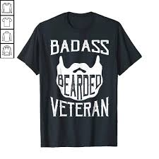 Download Badass Bearded Uncle Grandpa Dad Veterans Day Gift Shirt Teeonion