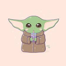 Pin By Toga The Potato On Baby Yoda Yoda Wallpaper Yoda Art Cute Cartoon Wallpapers