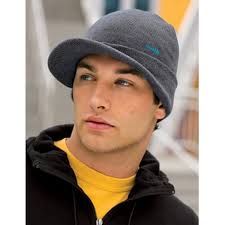 Winter hat with bill sale