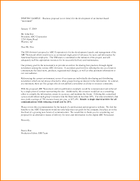 Business Idea Proposal Template Doc Letter Outline Sample Business Proposal Letter Cover Letter For Resume Business Proposal Sample