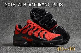 Air Max Vapormax Plus Black And Red Mens Nike Air Vapormax Plus Kpu Tn 2018 October Red Black Casual Sneakers Nike Shoes Air Max Nike Air Vapormax Nike Air Max