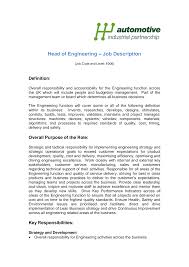 Engineering manager job description learn about the key requirements, duties, responsibilities, and skills that should be in an engineering manager job description. Https Www Automotiveip Co Uk Wp Content Uploads Sites 7 2016 02 Head Of Engineering Generic Jd Pdf