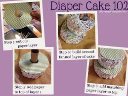 Image result for how to make diaper cake step by step with pictures