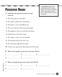 These grammar worksheets introduce the possessive form of nouns (the teacher's book). Possessives Powerpoint Zumar