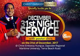 Whether you are joining us in person or online, we invite you to experience our services and be a part of the eoc family. New Year Eve Service With Pastor Chris Archives Christ Embassy Nungua