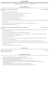 We hope this list will help you in writing effective and winning academic cv for scholarship. International Graduate Program Resume Sample Mintresume