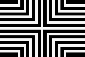 Art Black And White Optical Illusion Images Warning This Optical Illusion Can Turn Black And White Into Green And Red Optical Illusions Illusions Black And White