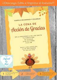 Get all the info you need for thanksgiving day football. Invitacion Cena Accion De Gracias Invitacion Cena De Thanksgiving Descarga Instantanea I Thanksgiving Invitation Thanksgiving Dinner Invitation Thanksgiving
