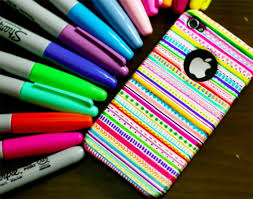Diy Sharpie Phone Case Kiliflar Telefon Kilifi Telefonlar