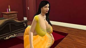 Desi Aunty Manju Teasing Horny Guys by Wearing a Sexy Yellow Saree |  xHamster