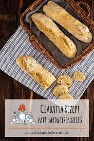 Ciabatta Rezept Mit Hartweizengriess Fluffiges Weissbrot Backen Rezept Ciabatta Rezept Hartweizengriess Rezepte