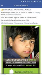 La Mirada de Quilmes Oeste: Buscan a Ramiro Uriel Avalos, un niño de Solano  que se encuentra desaparecido