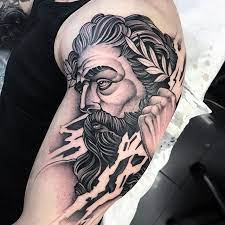 Zeus old is Cool | Mythology tattoos, Zeus tattoo, Greek mythology tattoos
