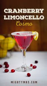 Best Cranberry Limoncello Cosmo Recipe Drinks Alcohol Recipes Alcohol Recipes Yummy Drinks