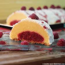 Buche De Noel Avec Le Cook Expert De Magimix Mangue Framboise Recette Recette Cook Expert Recette Magimix Cook Expert Buche De Noel