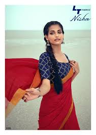 Lt Nisha Fancy Wear Handloom Silk Fancy Party Wear Latest Saree Collection  - The Ethnic World