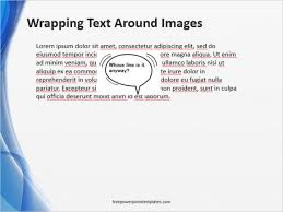 Check spelling or type a new query. How To Wrap Text Around An Image In Powerpoint Free Powerpoint Templates