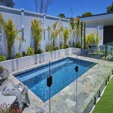 There are different types of small pool design ideas: Small Pools Melbourne Fibreglass Pools