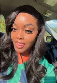 Kayla Red and Black Hair