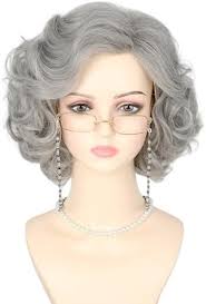 Amazon.com: LeMarnia Women's Wigs Black Curly Gothic Beehive Wigs for Girls  Halloween Costume Party Wig