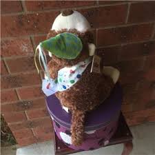 Happy birthday 12 plush monkey with birthday cake plays happy birthday song. Chantilly Lane Happy Birthday Monkey Head Mouth Moves Ebay