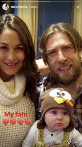Brie bella and daniel bryan in 2017. Birdie Joe Danielson Mommy Brie Bella Daddy Daniel Bryan Nikki And Brie Bella Bella Twins Brie Bella