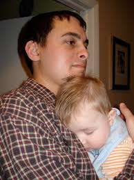 ryan falls asleep in michael's arms