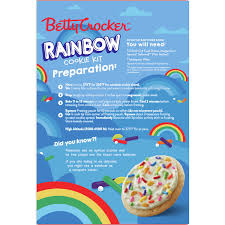 Betty Crocker Rainbow Cookie Kit Bettycrocker Com