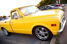 Image result for Bright Yellow 1990 Truck
