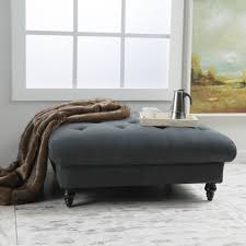 Kaylee navy blue storage ottoman bench. Fabric Upholstered Coffee Tables You Ll Love In 2021 Wayfair