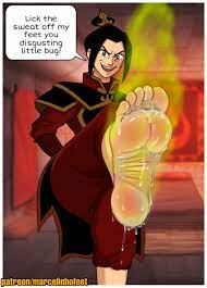 Rule 34 - 1girls Avatar The Last Airbender Azula Barefoot Black Hair  Dialogue Feet Female Femdom Foot Fetish Marcelinhofeet Smelly Feet Stink  Fumes Sweat Sweaty Sweaty Feet Text | 9134831