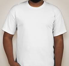 Mockup flat lay of white tee shirt. Cheap Custom T Shirts Affordable Shirts For Less No Minimums