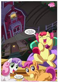 Cutie Mark Crusaders r34 comic - naughty ponies explore their lustful side