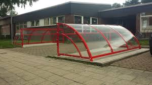 Kinderwagenunterstande Fur Kindertagesstatten In Herne Raucherraum Gebaude Schulhof