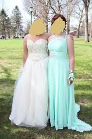 Mint Green Sequined Top One Shouldered Corset Backed Long Formal Prom Dress Fashion Clothing S Formal Prom Dresses Long Bride Dress Lace Maxi Dress Cocktail
